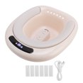 thumbnail image 2 of Bain Électrique Sitz, Baignoire Sitz Facile à Utiliser 1800mAh Blanc pour Toilettes, 2 of 7