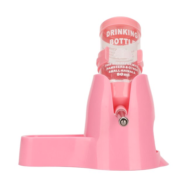 Small Animal Food Water Bottle, Multifunctional PP PET Durable Detachable Hamster Automatic Bottle Dispenser Nesting Design For Guinea Pig For Gerbil