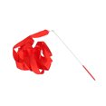 thumbnail image 1 of maskred 2 Meters Ribbon Wands Girls Rainbow Decorations Twirling Rod Stick Portable Birthday Party Stuffers Gymnastics Streamers for Red, 1 of 6