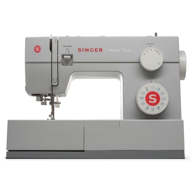 SINGER® Heavy Duty™ 44S Sewing Machine, 23 Built-In Stitches, 1,100 Stitches/Min, Metal Frame & Accessory Kit Included
