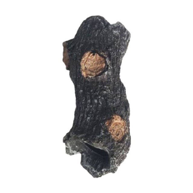 pitrice Fish Tank Decor Resin Unique Design Fake Trunk Hiding Place Aquarium Tree Log Wooden Decors Mini Landscape Tanks Ornament