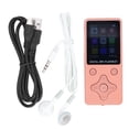 thumbnail image 2 of MP3 MP4 Player with Earphones, BT Music Player for Sports, 1.8 Inch Color Screen, Electronic Book, 180mAh Battery, Built in Pedometer, 2 of 7