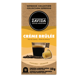 Zavida Espresso Capsules Creme Brulee (10)