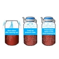 thumbnail image 3 of TIELUTT Couvercle d'Étanchéité pour Canette et Canettes de Format Standard 12oz de Boissons Gazeuses, Sacs de Rangement à Couvercle d'Étanchéité pour Aliments, Sacs Zippés Réutilisables, Support de Sac de Congélation en Silicone, Plateau de Conservation, Rangement des Aliments, Collation, 3 of 3