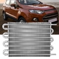 thumbnail image 1 of Transmission Oil Cooler, Aluminum Alloy Auto Manual Engine Oil Coolers Kit 8 Row  For Cars, 1 of 8