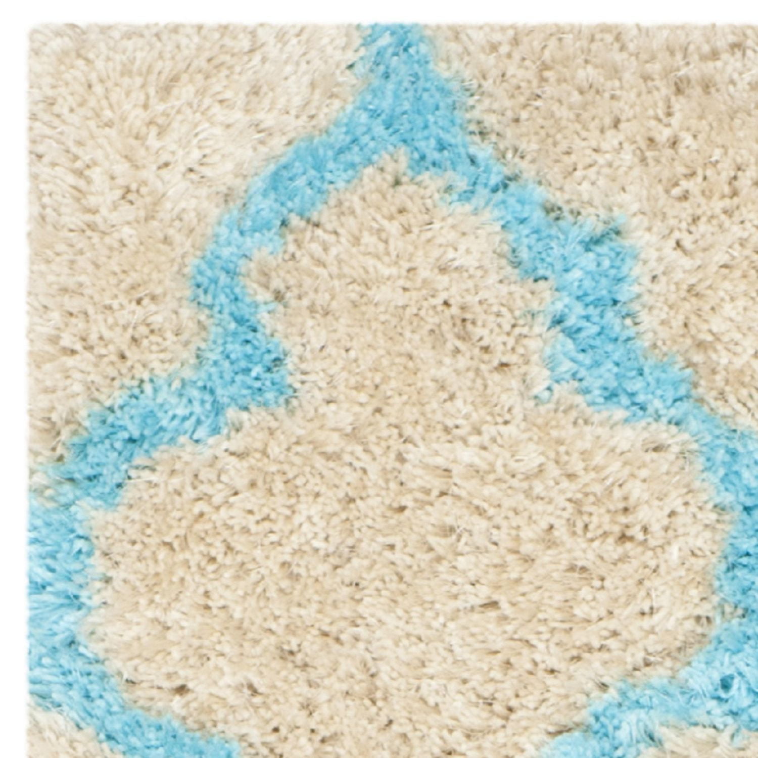 Safavieh Barcelona Anabelle Tapis Peluche Shag Géométrique