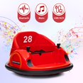 thumbnail image 2 of EDTara 12V Electric Ride On Bumper Car for Toddlers, Remote Control, LED Lights, 360 Degree Spin, Battery Display, Music, Perfect Toy Gift, 2 of 7