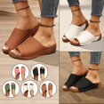 thumbnail image 3 of NEW Women's Wedge Slippers OrthopedicOpen Toe Shoes AntiSlip T0A4, 3 of 5