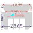 thumbnail image 3 of 1 pcs Letter holder for Manual Stamp Ribbon Printer Machine DY-8/For For HP-241B 2x3x15mm, 3 of 11