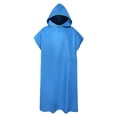 thumbnail image 1 of Microfiber Changing Robe, Beach Towel with Hood, Quick Dry Swim Parka, Surfing Changing Poncho, for Swimming Pool, Outdoor Sports, 1 of 8