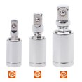 thumbnail image 3 of Bgsha Universal Joint 360 Deg Ratchet Angle Extension Bar Socket Adapter 1/4 3/8 1/2\", 3 of 7