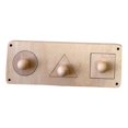 thumbnail image 3 of Kids Busy Board DIY Accessories Material Fine Motor Skill Learning Activities Activity Board for Children Preschool Plane Travel Toy Shape Matching, 3 of 8