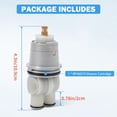 thumbnail image 4 of TAPDRA RP46074 Shower Valve Cartridge for Delta Single-Handle Tub Showers Metal Plastic Easy Install Convenient Use, 4 of 11