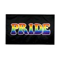 thumbnail image 1 of 1Pc Creative Rainbow Flag Gay Pride Flag LGBT Decorative Flag Banner for Celebration (Black), 1 of 5
