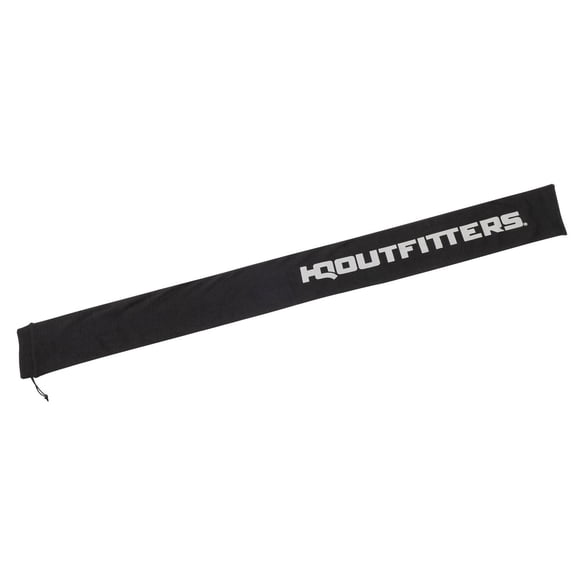 HQ Outfitters HQ-GS-BK Gun Sock w/ Silicon & Moisture Wicking treatment, 5" wide 52" long, Black Heather