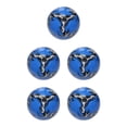 thumbnail image 2 of relayinert Long Service Life Soccer Ball For Football Middle School And Training 1 Blue 5Set, 2 of 6