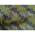 thumbnail image 4 of oneOone Cotton Poplin Fabric Leaves Block Printed Craft Fabric BTY 56 Inch Wide, 4 of 4