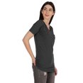 thumbnail image 2 of Inkmeso Long Length Notch Neck Top For Women Basic Cotton Tee Shirt w/ Pocket Patch Legging Top, 2 of 7