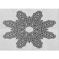 thumbnail image 1 of Ahgly Company Machine Washable Indoor Rectangle Transitional Gainsboro Gray Area Rugs, 5' x 7', 1 of 7
