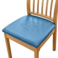 thumbnail image 3 of Birdeem Leather Seat Covers, High Chair Cover, Solid Color Brushed High Elastic Chair Cover Soft and Comfortable Chair Seat Cover -Proof And- Chair Slipcover Suitable for Dining Chair, 3 of 7