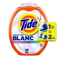 thumbnail image 2 of Tide Power PODS White Laundry Detergent Pacs, Brilliant Whitening + Color Protect, laundry soap detergent pacs, 45 Count, 2 of 19