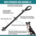 thumbnail image 3 of 2Packs Dog Doorbells Pets Outgoing Alarm Bell Adjustable Training Duide Dog Bell, 3 of 8