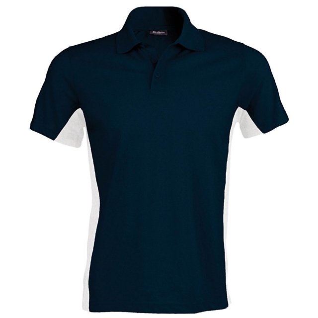 Kariban Polo à Manches Courtes pour Hommes (Dual Couleur)