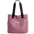thumbnail image 1 of Lightweight Waterproof Nylon Shoulder Bag, Large Capacity Handbag, Tote Bags for Work School and Travel, 1 of 7