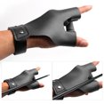 thumbnail image 3 of Labymos 1pcs Archery Hand Guard Leather Finger Protector 2 Finger Protective Glove, 3 of 7