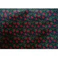 thumbnail image 4 of oneOone Cotton Silk Fabric Leaves & Floral Block Print Fabric BTY 42 Inch Wide, 4 of 4