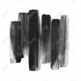 thumbnail image 3 of Black shapes - 24"x24" canvas - Print on demand, 3 of 5