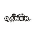 thumbnail image 2 of Agiferg Gamer Removable Art Vinyl Mural Home Room Decor Wall Stickers, 2 of 4