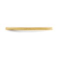 thumbnail image 2 of Diamond2Deal 14k Or Jaune 1.2mm Milgrain Bande Empilable pour Femmes Taille 7, 2 of 3