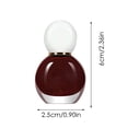 thumbnail image 3 of Vernis à Ongles Longue Tenue Sans Cuisson Séchage Rapide Vernis à Ongles (Rouge Vin 12 ml), 3 of 5
