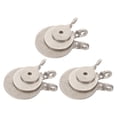 thumbnail image 2 of Shisuyan 9pcs Stainless Steel Plate Gong Targets Metal Target with Hole For Range Practice Ideal For Competition And Training Silver, 2 of 9