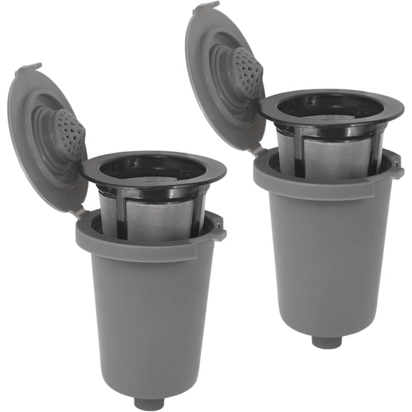 2 Pcs Tasse-Filtre Réutilisable pour Filtre de Cafetière Cuisinart, Pièces de Rechange pour Cafetière à Portion Individuelle Cuisinart SS-RFC pour Barista à Domicile