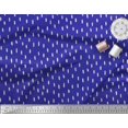 thumbnail image 2 of Soimoi Blue polyester Crepe Fabric Brush Stroke Abstract Printed Fabric 1 Yard 42 Inch Wide, 2 of 3