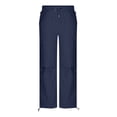 thumbnail image 4 of Navy Man Cargo Workout Athletic Casual Jogger Pants for Mens Ruched Ripped Paperbag Straight Leg Elastic Waist Distressed Basic Long Leg Fall Summer 2025 XXL, 4 of 9