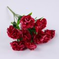 thumbnail image 1 of 11Head Carnation Artificial Flowers Plastic Fake Plants Home Party Wedding Decor, 1 of 8