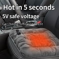 thumbnail image 2 of maskred Rechargeable Heated Seat Cushion For Dining Chairs And Recliners For Heat grey 445*45*3.5CM 1Set, 2 of 6