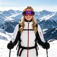 thumbnail image 4 of Over Glasses Motorcycle Goggles Soft Foam Padded Windproof Riding Eyewear with Adjustable Non-Slip Strap for Motorbike Riders, 4 of 4