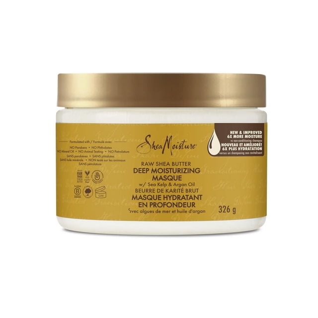 SheaMoisture Masque Deep Moisturizing Raw Shea Butter, 326 g