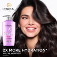 thumbnail image 2 of L'Oréal Paris Hair Expertise Hyaluron Plump Hydrating Shampoo, With Hyaluronic Acid for Dehydrated Hair, 828ml, 2 of 9