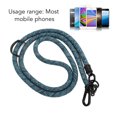 thumbnail image 3 of 10MM Cell Phone Lanyard, Metal Polyester Adjustable Shoulder Strap, Suitable for Various Scenarios, Compatible with Most Smartphones, Always Free Your Hands, 3 of 8