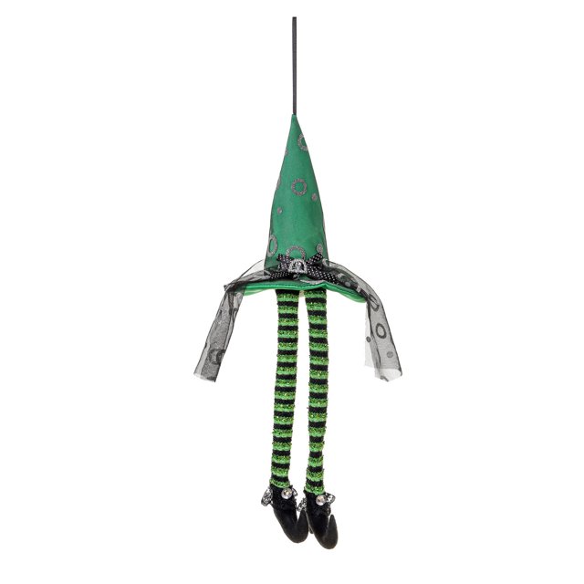 Agiferg Halloween Lighted Hat Long Leg Pendant Window Decoration Pendant Party