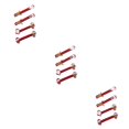 thumbnail image 3 of Transemion 4 Pcs Housses de Protection pour Poignée de Four à Micro-Ondes de Noël Housses de Protection de Noël Noël Réfrigérateur Cuisine Réfrigérateur Poignée de Porte Gants No.06 3Ensemble, 3 of 6