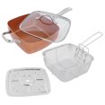 thumbnail image 4 of VIFERR Acier Inoxydable 4 pièces/Ensemble poêle à Frire antiadhésive Casserole multifonctionnelle Fournitures de Cuisine, 4 of 14