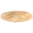 thumbnail image 4 of vidaXL Plateau de Table en Bois de Manguier Massif Rond 25-27 mm 40 cm, 4 of 4