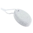 thumbnail image 1 of Exfoliating Foot Grinding Stone Oval Natural Rubbing Stone Pumice Stone with Rope Household Foot Rubbing Stone, 1 of 9