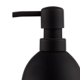 thumbnail image 2 of Bouclair Black Ceramic Soap Dispenser with Typography, 2 of 3
